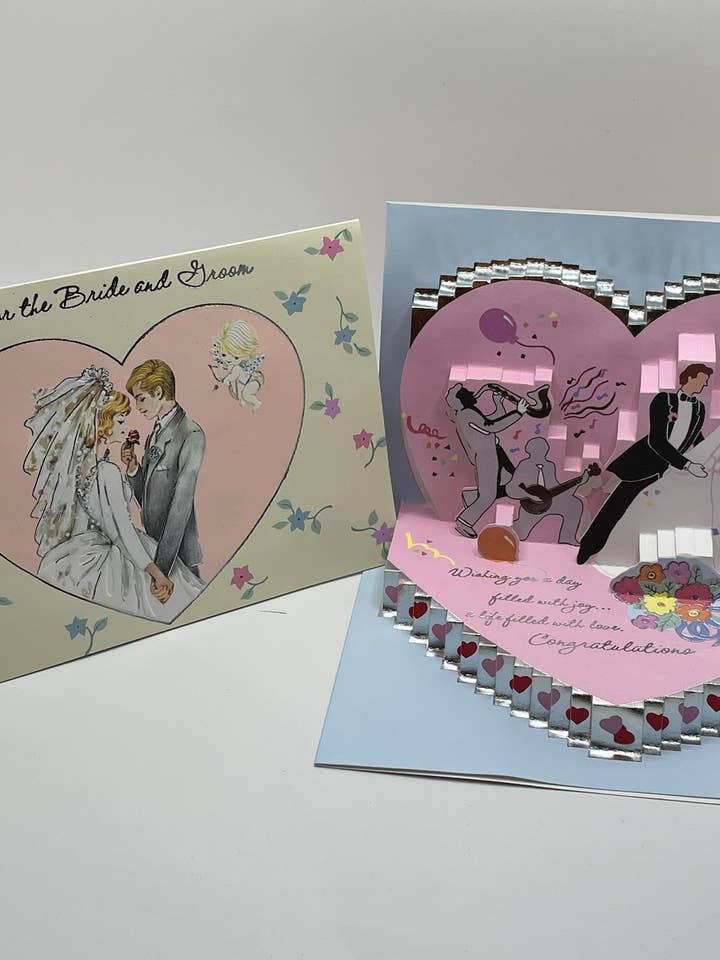 Wedding Pop Up Card |DKN | SM | PW32A for wholesale by DICKENS INC.