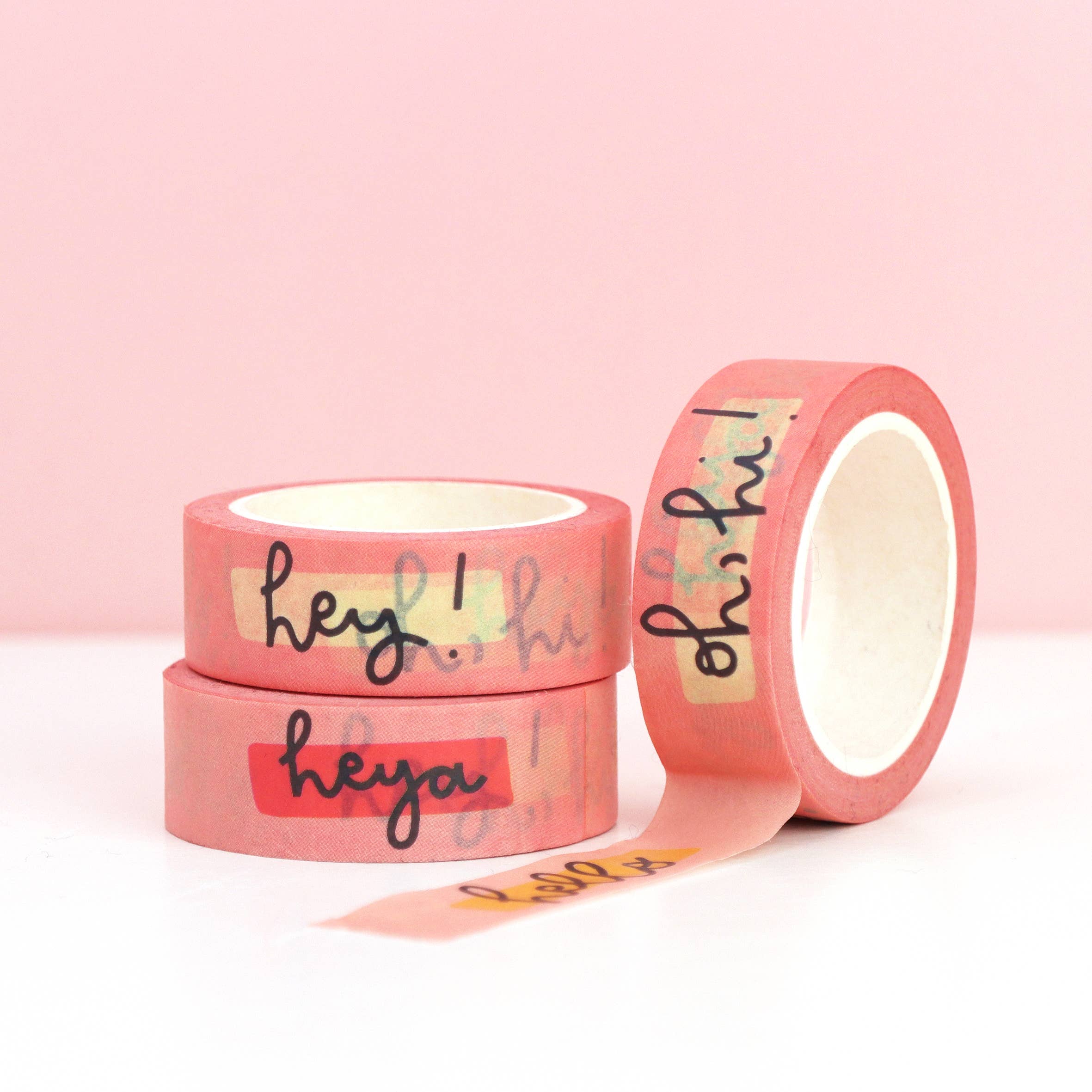 Oh, Laura – wholesale Washi tape – washi tape - pink hello4