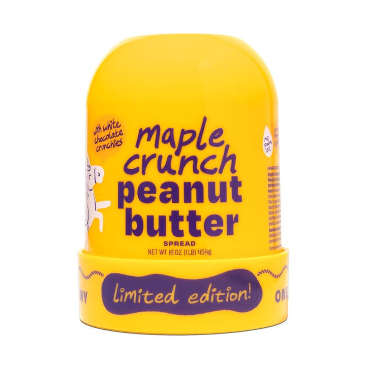 One Trick Pony - Wholesale Nut Butter - Maple Crunch Peanut Butter with White Chocolate Pearls 0