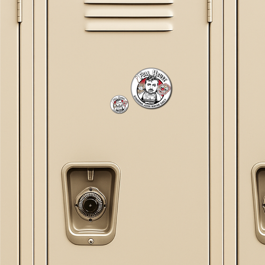 Static Cat Studio - Vente Aimants - Full House (John Wayne Gacy) – Aimant0