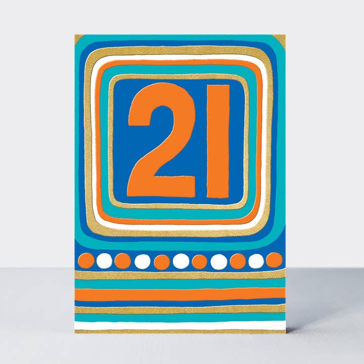 Jazz - Carte d'anniversaire 21 ans - Homme pour la vente par Rachel Ellen Designs