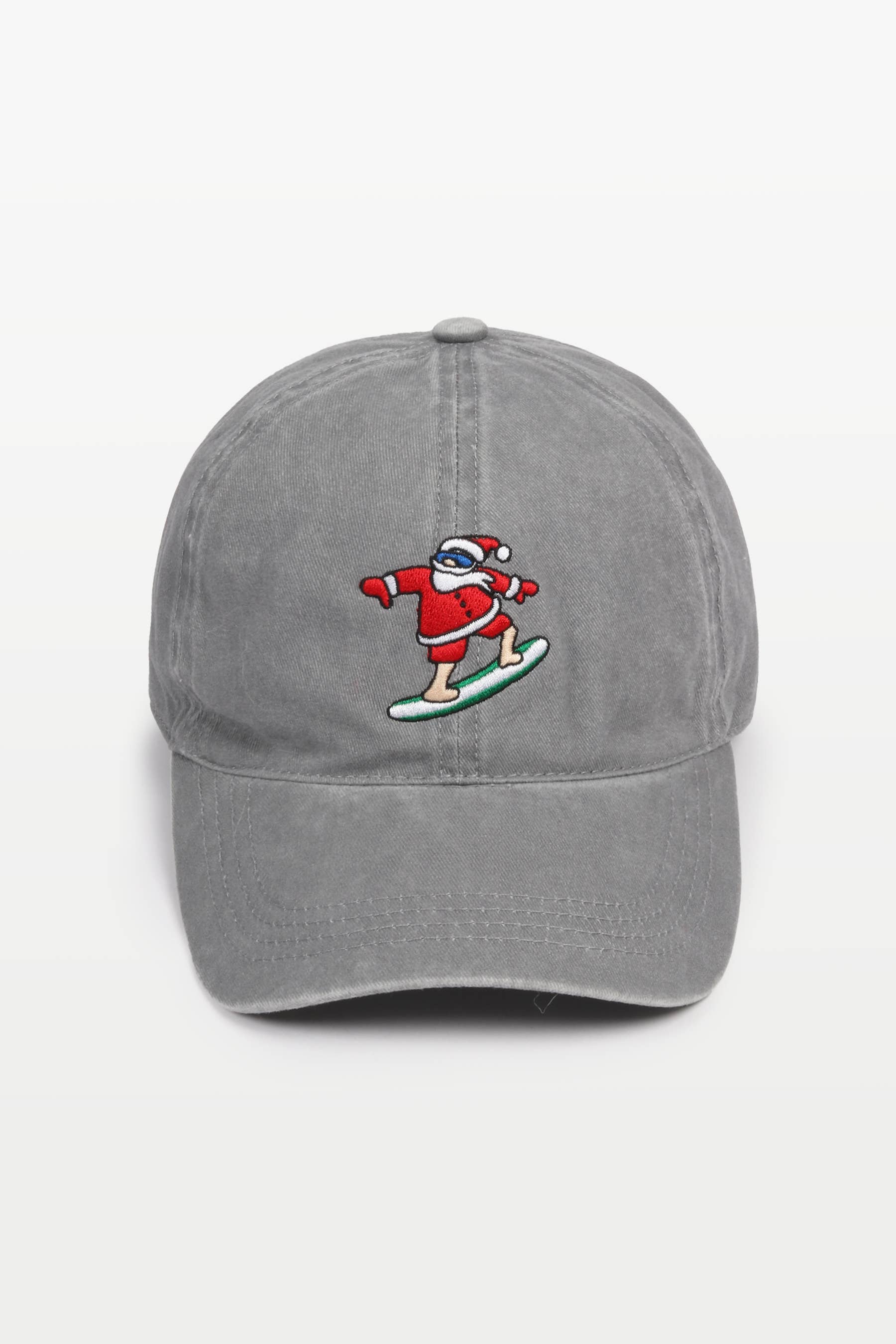 David And Young - Wholesale Baseball Cap - Unisex - Christmas SANTA embroidery stone washed Baseball Caps1