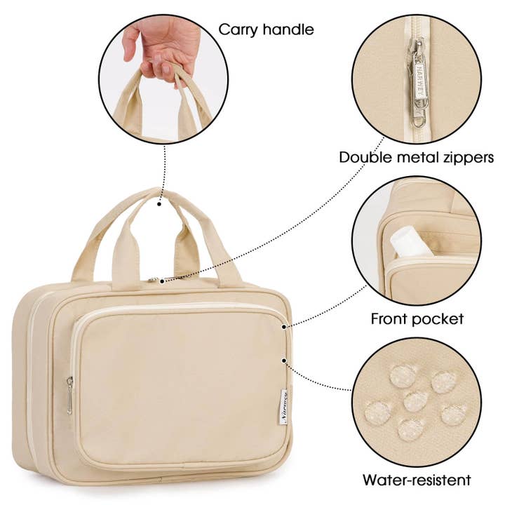wandf - Wholesale Toiletry Bag - Women's - Large Capacity Waterproof Hanging Toiletry Bag Travel Bag11