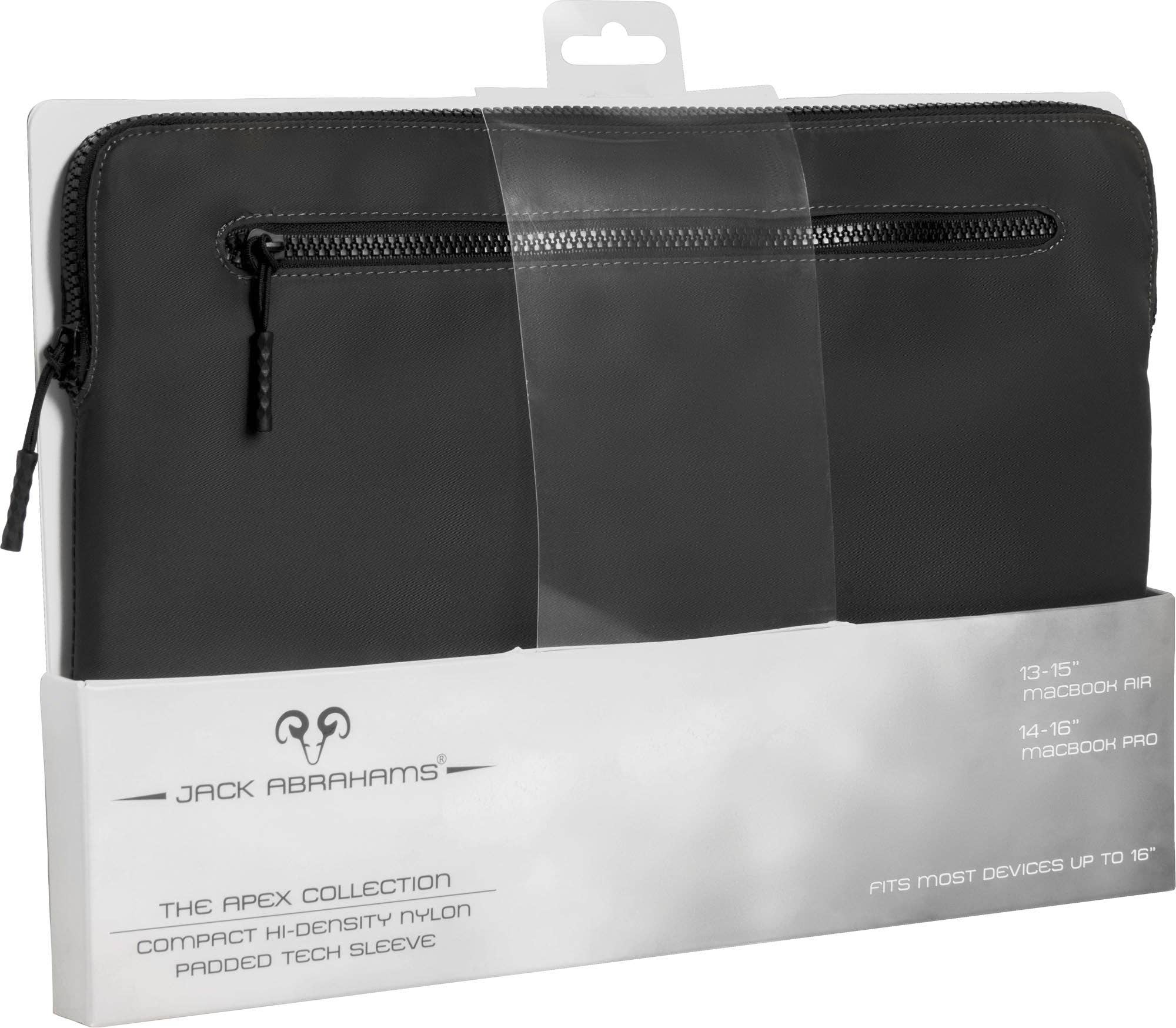 Magid – wholesale Fodral för bärbar dator och surfplatta - Unisex – Jack Abrahams The Apex Nylon Skyddande Vadderat Laptopfodral 3L1