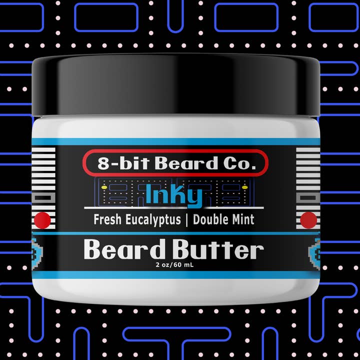 Inky | Beard Butter - Spearmint, Peppermint, Eucalyptus for wholesale by 8-bit Beard Co.