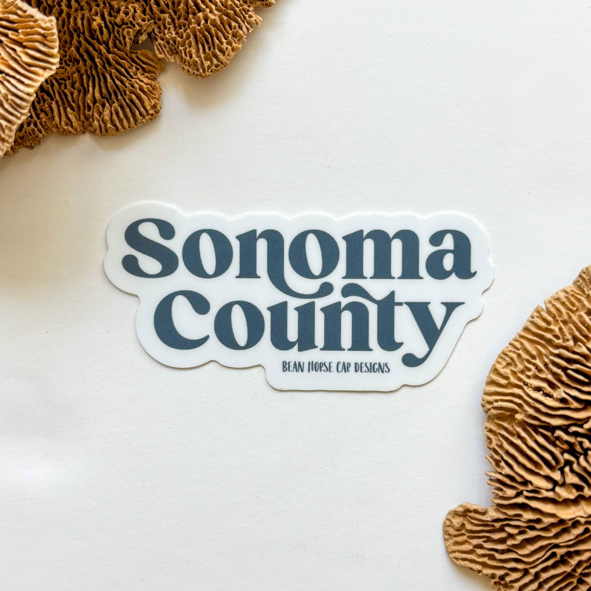 Bean Horse Car Designs - Wholesale Sticker - Sonoma County Sticker1