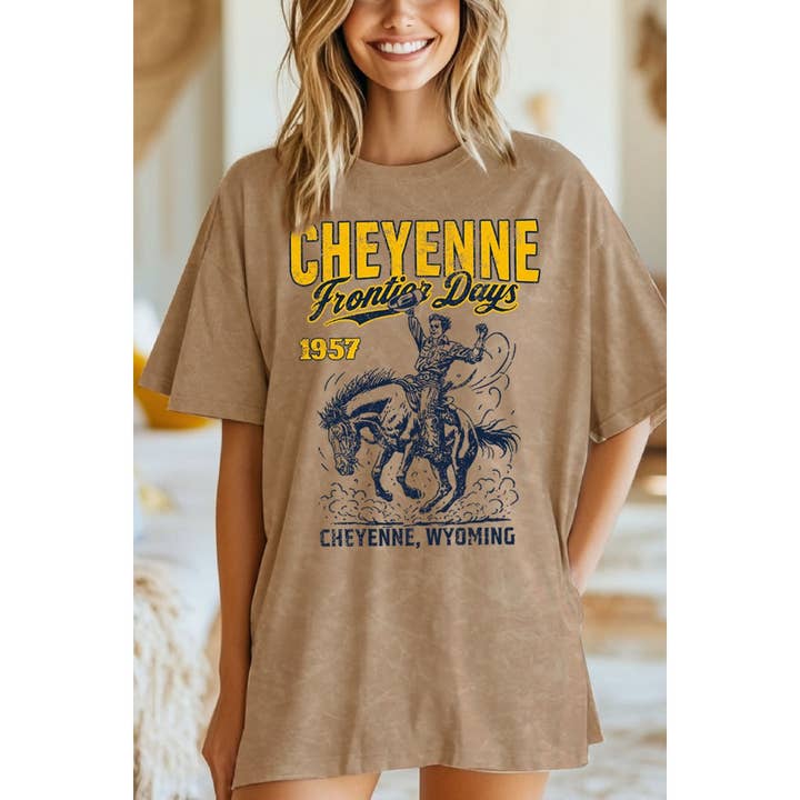 HRTandLUV - Wholesale T-Shirt (Graphic) - Women's - CHEYENNE OVERSIZED MINERAL GRAPHIC TEE4