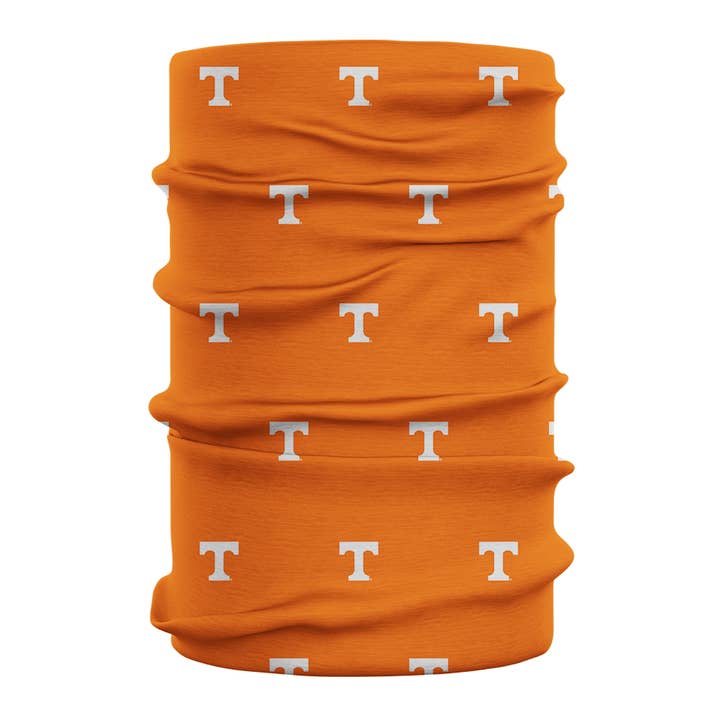 Vive La Fete - Wholesale Neck Gaiter/Snood - Unisex - Tennessee Vols All Over Logo Game Day Neck Gaiter