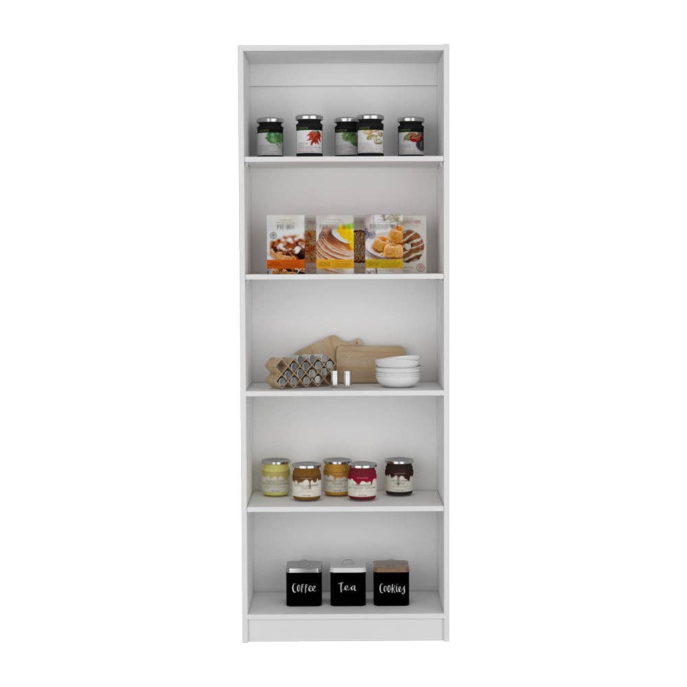 TuHome Concept - Wholesale Bookcase - Tall Bookcase 4R Home with 5 shelves Home14