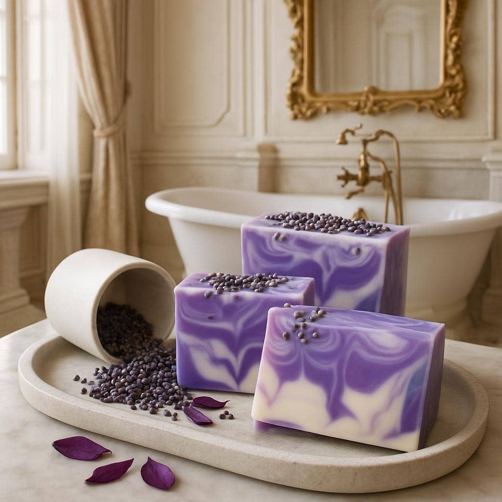 Priscila Leen Arts at Florida Soap Candle - Vente Pains de savon - Savon/bain à la lavande, local, savon en barre, savon doux, savon artisanal6