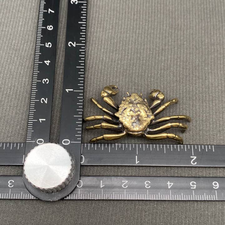 Mio Queena - Wholesale Decorative Tabletop Object - Brass Crab Crafts Desktop Ornaments Decoration3