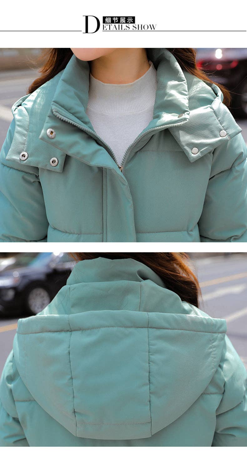 Marayn - Vente Doudoune – femme - Manteau Long Matelassé Chic et Chaud Polyvalent 202427