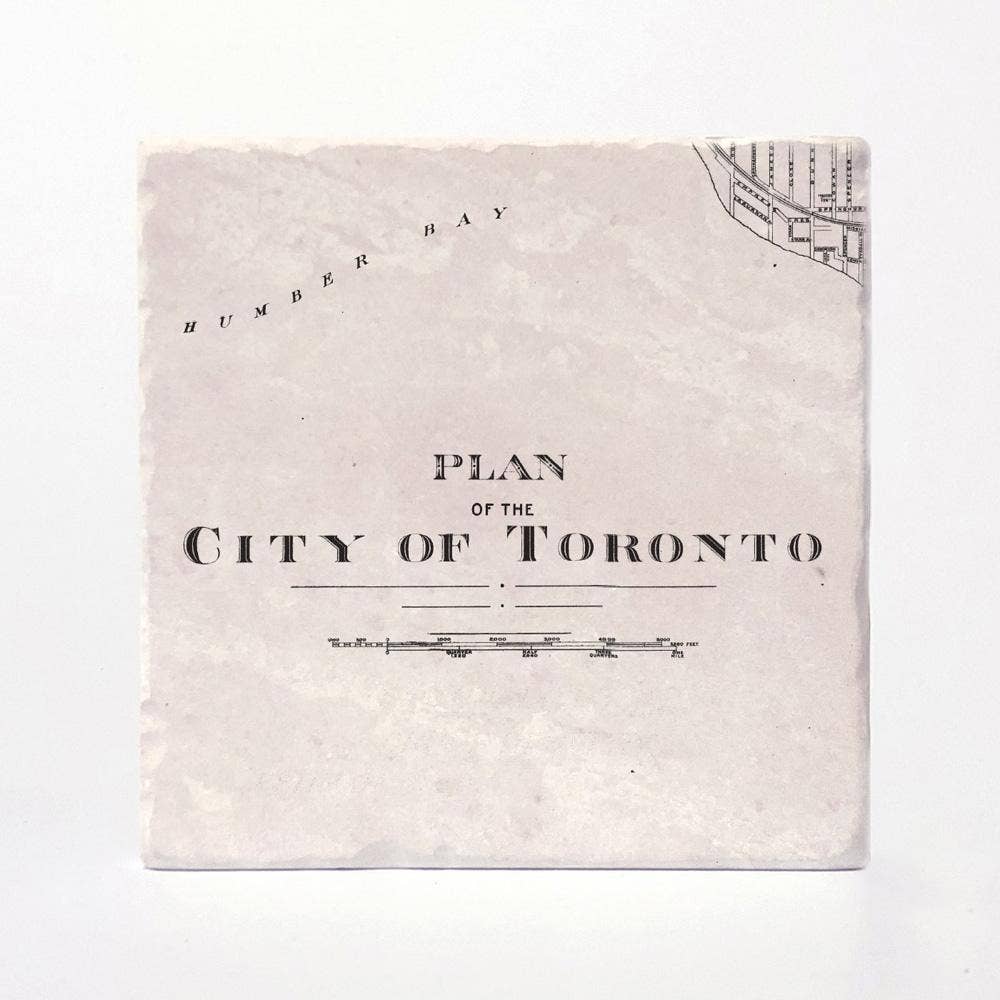 Versatile Coasters Canada - Wholesale Coasters - Toronto 1901 Maps1