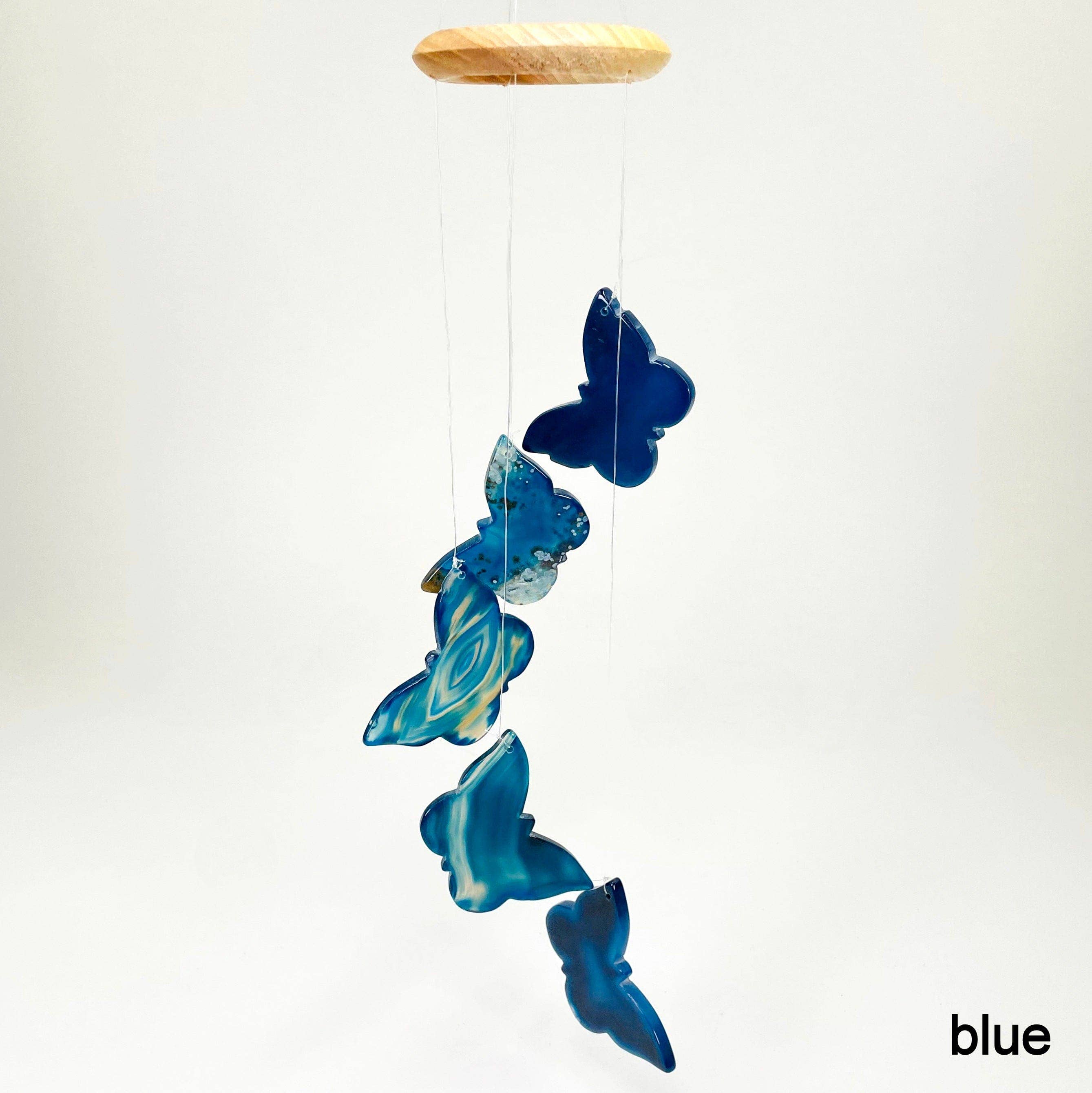 Rock Paradise - Vente Carillons - Carillons éoliens en forme de papillon en agate cristalline4