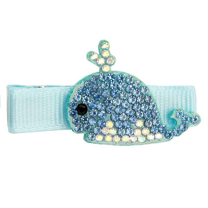 Clip de Ballena con Piedras de Imitación para venta al por mayor de Sparkle Sisters by Couture Clips