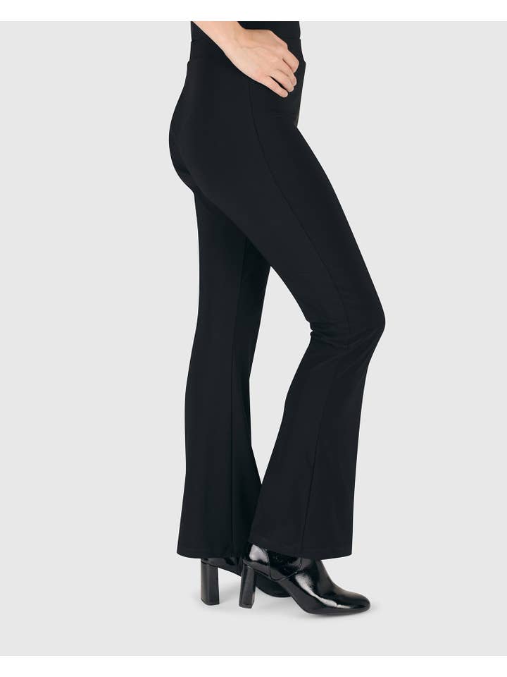 Essential Tekbika Bootcut Leggings, Black for wholesale on Faire