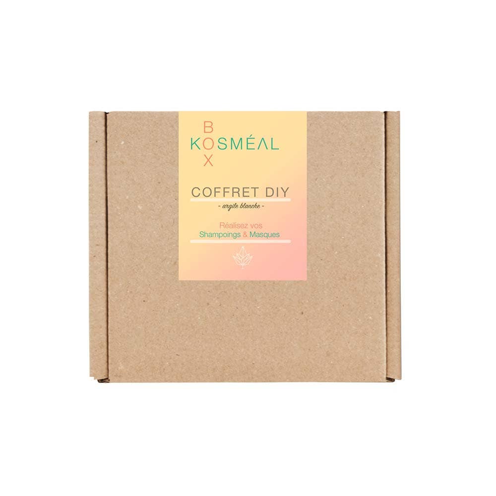 KOSMÉAL - Vendita all'ingrosso Kit per lavoretti fai da te - Kit fai da te - Shampoo e maschere con argilla bianca2