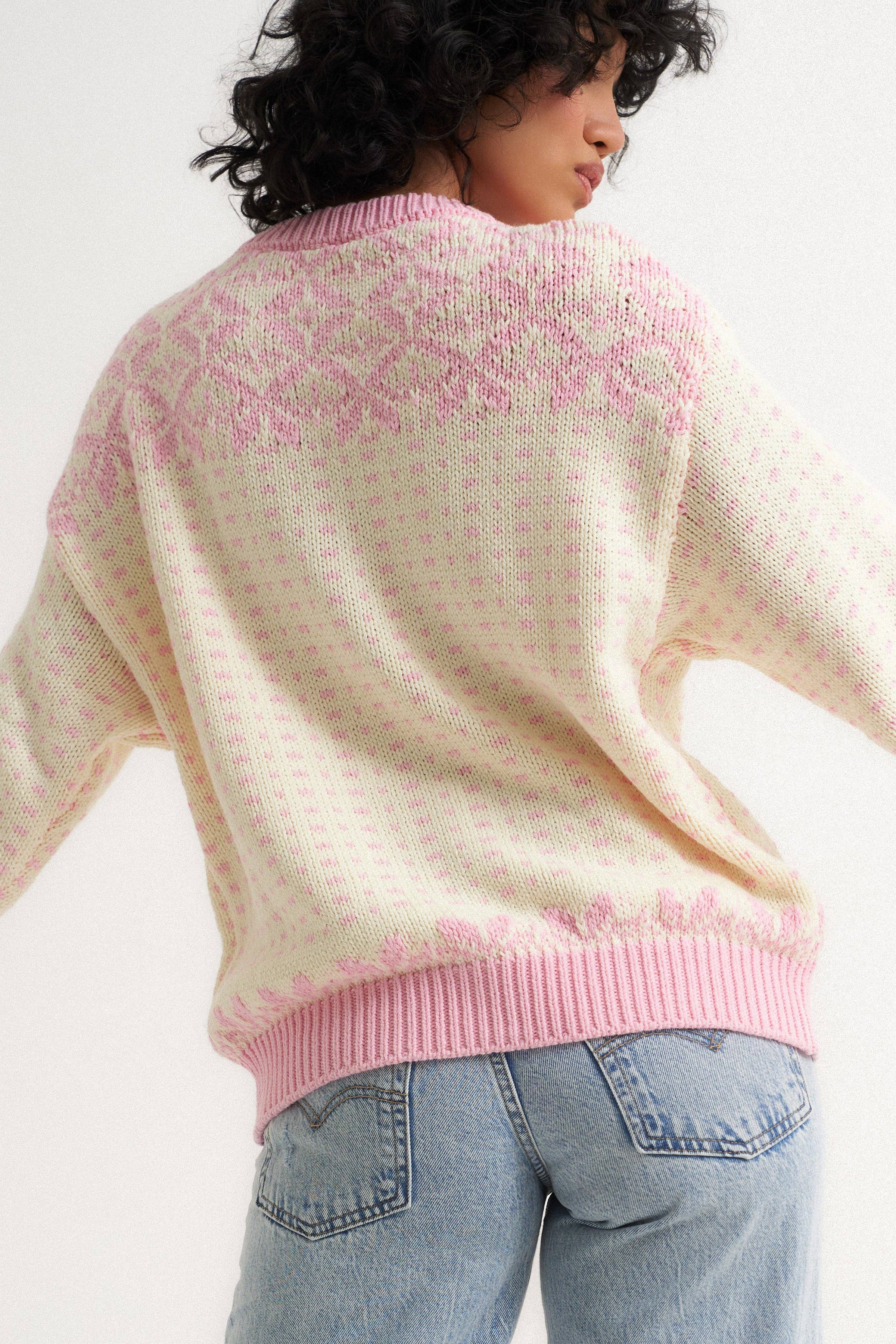 Callahan Knitwear - Wholesale Knit Sweater - Women's - Oversized Maeve Cardigan - Pink2