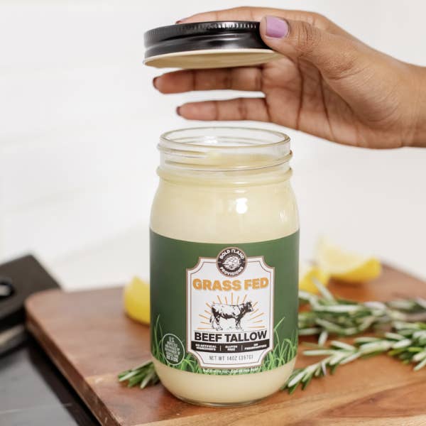 Grass Fed Beef Tallow – Small Batch, Ultra-Premium for wholesale by Bold I'Land Provisions