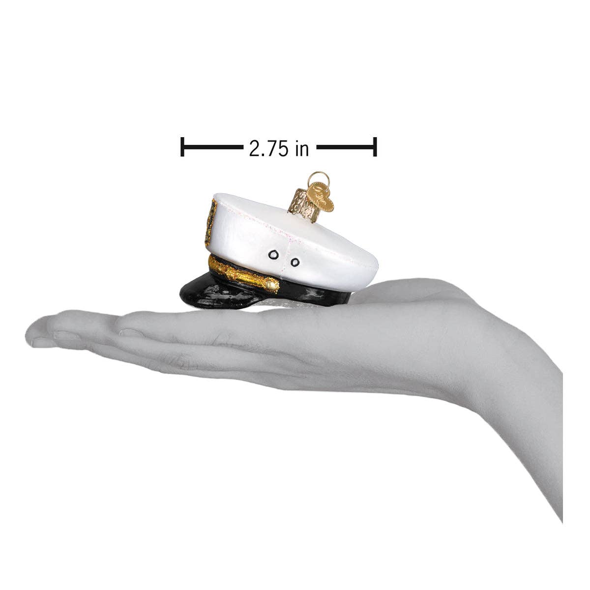 Old World Christmas - Wholesale Ornament - Captain's Cap Ornament4