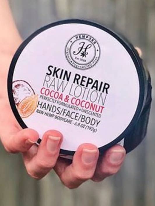 Hudreparation Rå Lotion (Doftfri) för wholesale av HEMP360