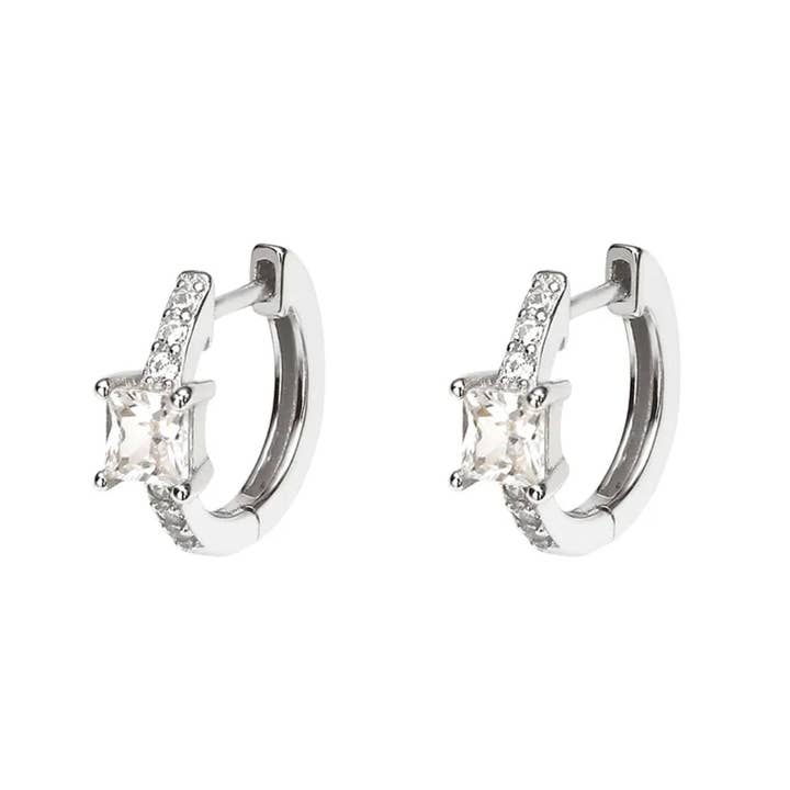 925 Aura Huggies for wholesale by Glam Bar Bazaar