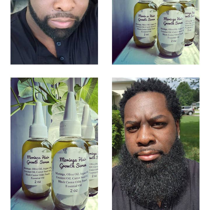 Touch of Nature Boutique - Wholesale Hair Oil - Moringa Hair Growth Serum| Beard Oil2