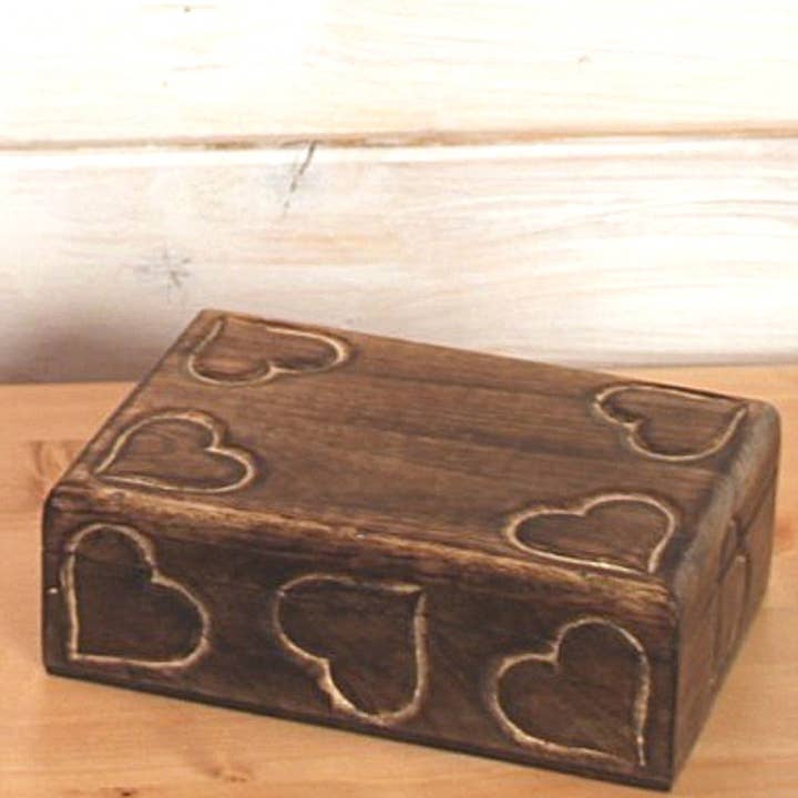 Boite à sucre coeurs pour la vente par LES SCULPTEURS DU LAC