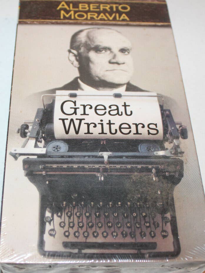 Great Writers ALBERTO MORAVIA Sealed DVD for wholesale by Real Retro