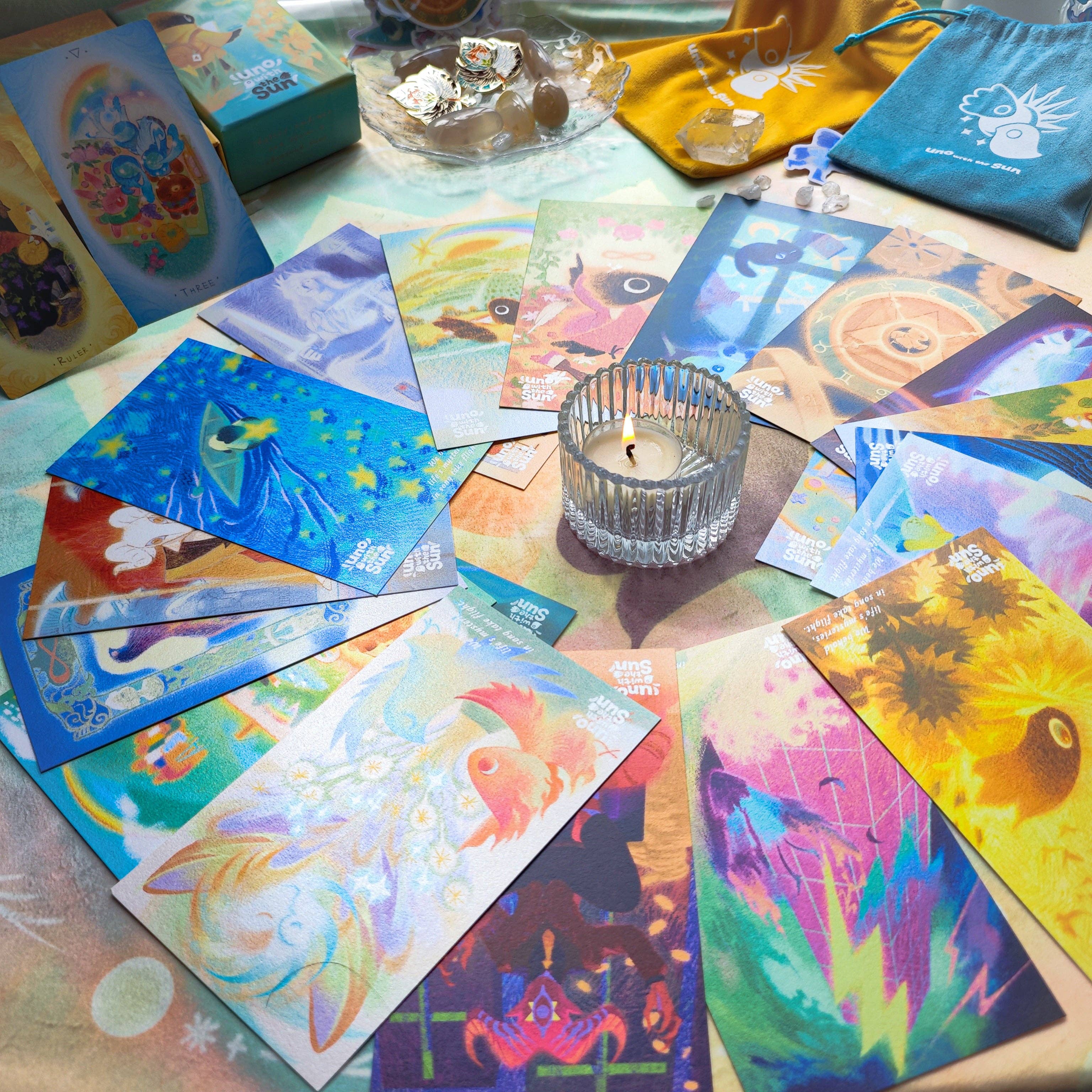 Vermilion Collection - Wholesale Tarot Cards - Uno with the Sun Tarot13