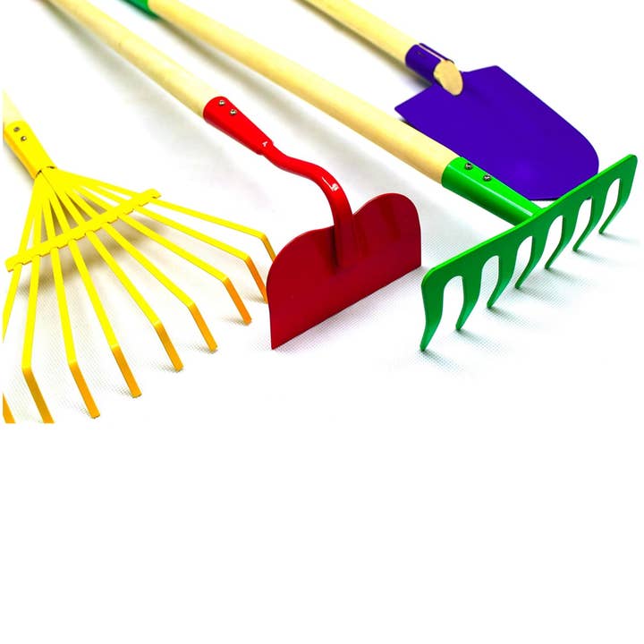 G & F Products - Wholesale Toy Set - Kids - 4 Piece Kids Garden Tool Set Toy1