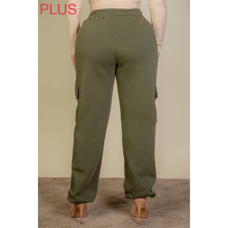 Timeless - Wholesale Athletic Sweatpants/Joggers - Women's - PLUS Cargo Jogger Sweatpants2