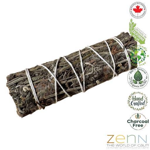 International Gifts Ltd. - Wholesale Sage Bundle - Zenn Organic Dried Lavender Smudge 4`` (Packaged 3 Pcs/-0090