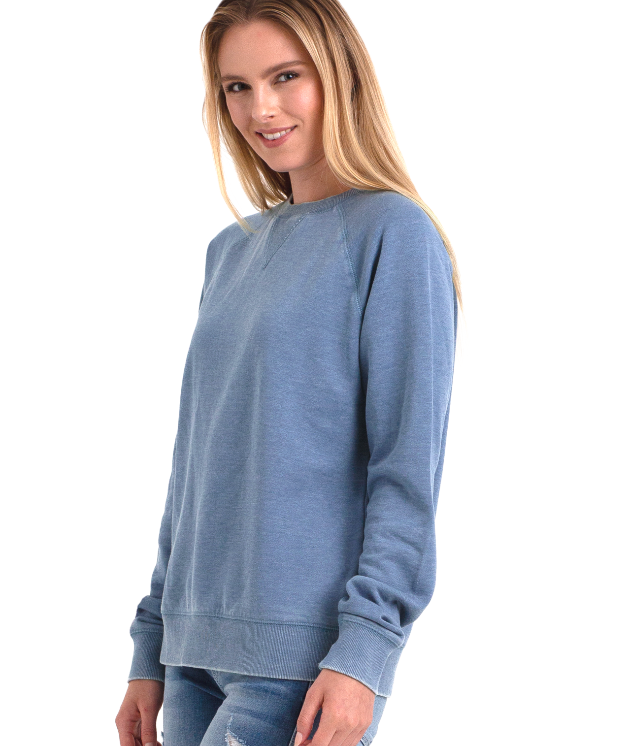 U.S. Apparel - Wholesale Sweatshirt - Women's - Adult Vintage Fleece Crew33