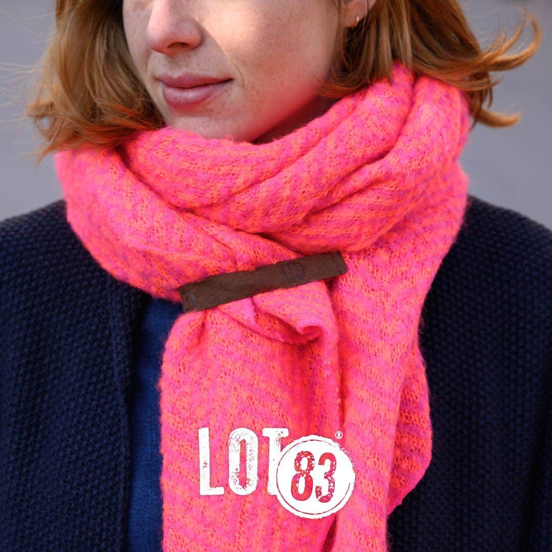 LOT83 - Wholesale Sjaal - Dames - Sjaal Jet in fuchsia2