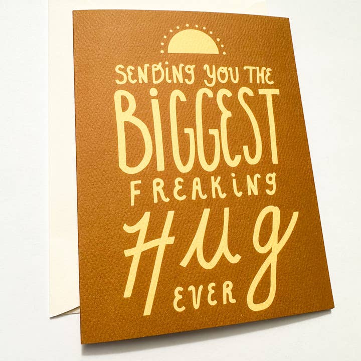 Rainbow Vision - Wholesale Encouragement Card - Biggest Hug1