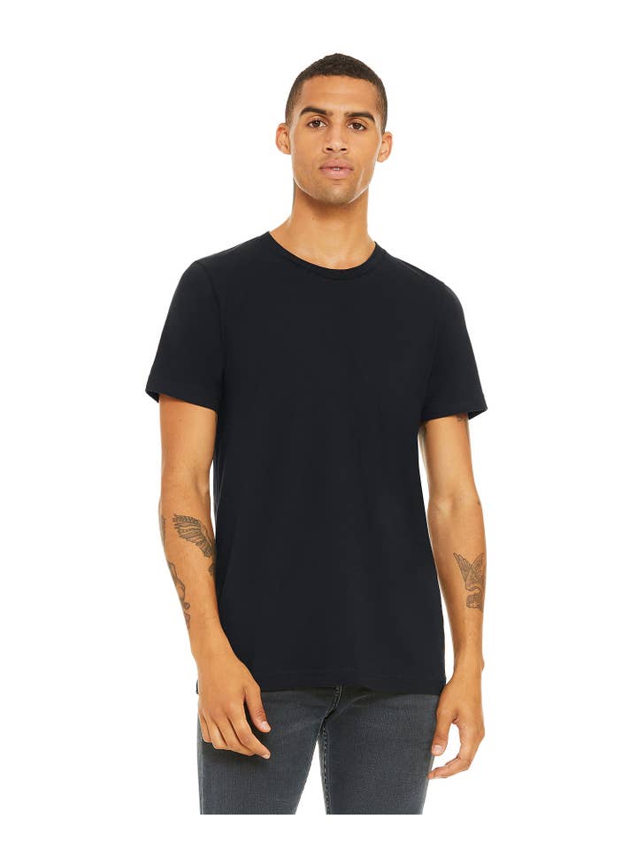 Print The Dream - Vendita all'ingrosso Maglietta - Uomo - Bella Canvas 3001 T-shirt, camicie bianche, camicie morbide unisex51