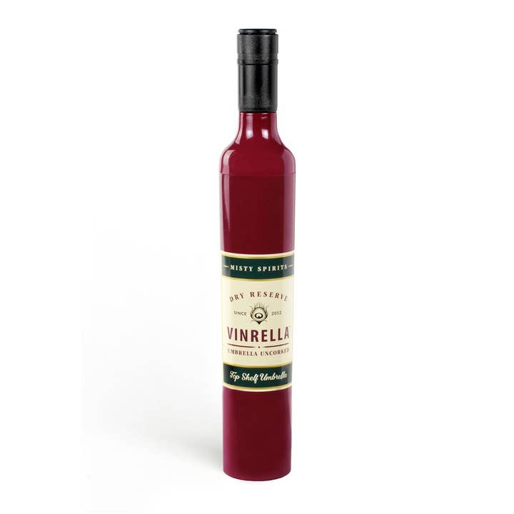 Vinrella - Wholesale Umbrella – Unisex - Burgundy Wine Bottle Umbrella1