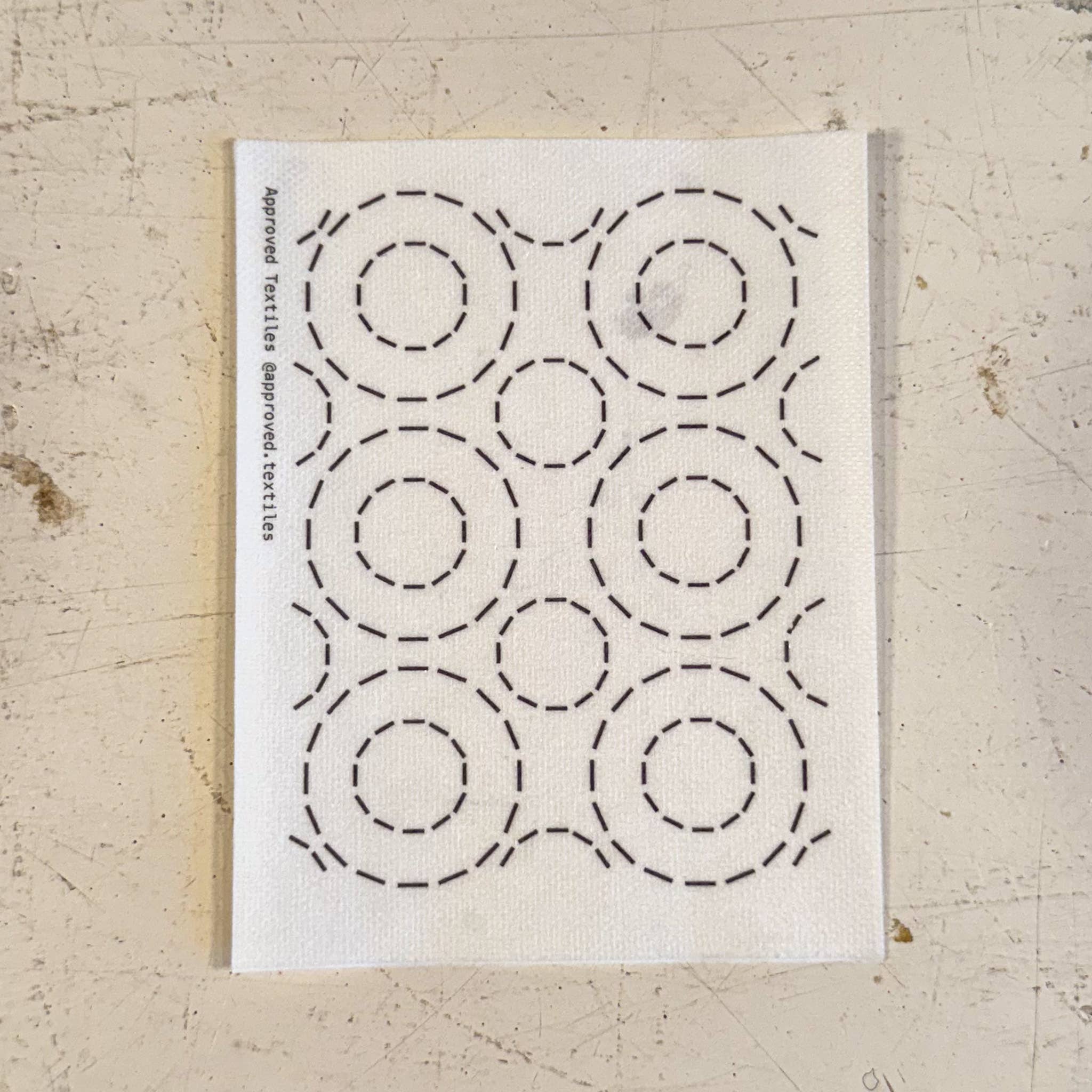 Approved Textiles – Engroshandel DIY-sysæt – Orbit - Minimal reparation + udsmykningsoverførsel1