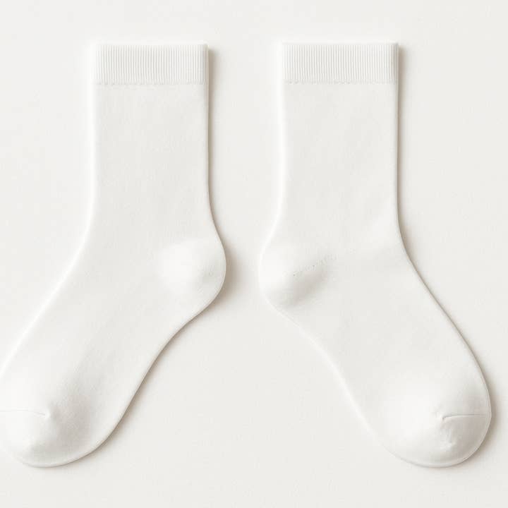 Adult Classic Soothe Step™ Sensory Socks - White for wholesale by Comfort on the spectrum