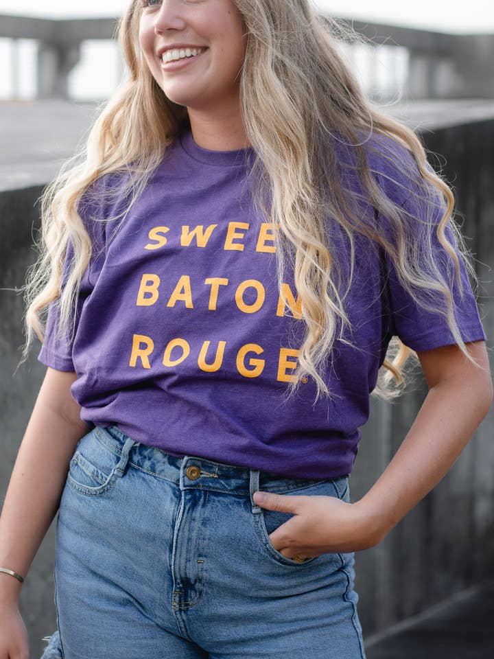 Sweet Baton Rouge - Wholesale Screen Printed T-Shirt - Women's - My Sweet Baton Rouge® T-shirt