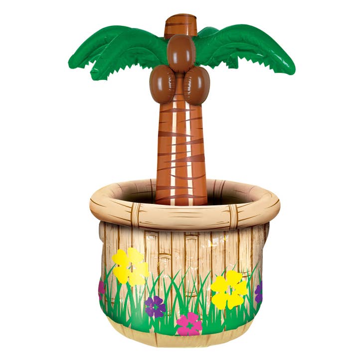 Inflatable Palm Tree Cooler for wholesale by Beistle