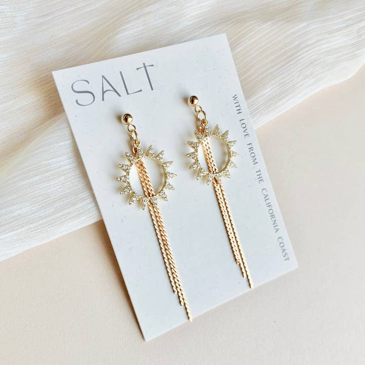 SUNBURSTS | boho-chic | sun tassel earrings and other Purchase Wholesale moda boho chic. Free Returns & Net 60 Terms on Faire trending on Faire.