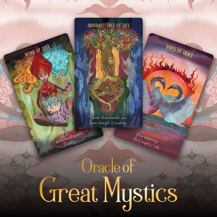 Oracle of Great Mystics Deck & Guidebook for wholesale by Earth Moon Magick