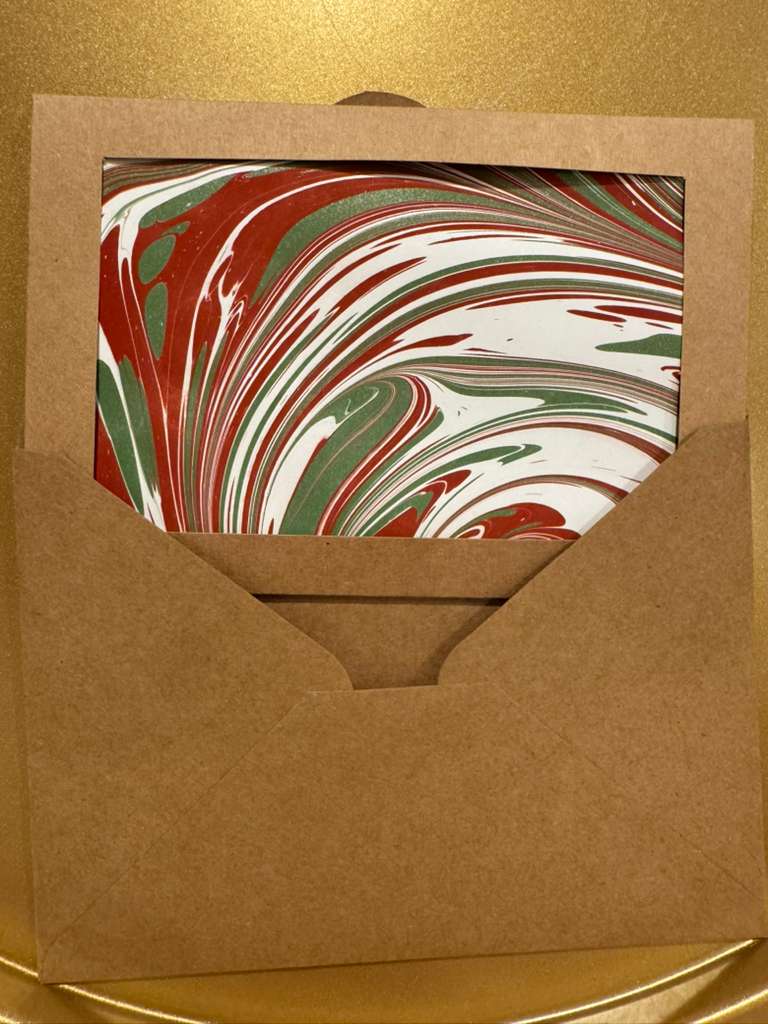 Marbling Art LLC - Wholesale Everyday Greeting Card - Hand-Marbled Framed Greeting Cards for any Occasion18