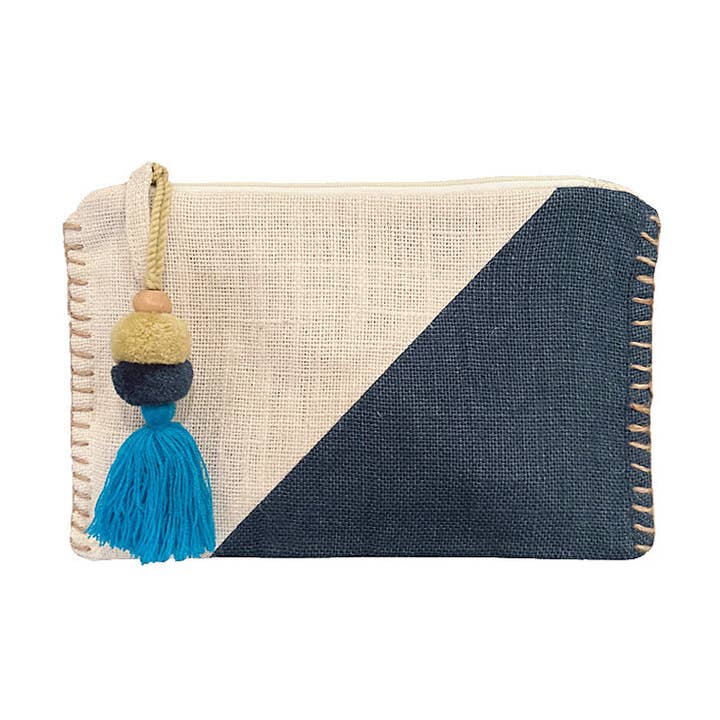 Suncatcher Lynlåspung - Marineblå og Hvid for engroshandel hos Sidney Byron