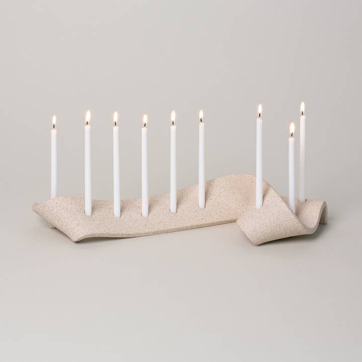 Virginia Sin - Wholesale Menorah - Swey Menorah, Sand