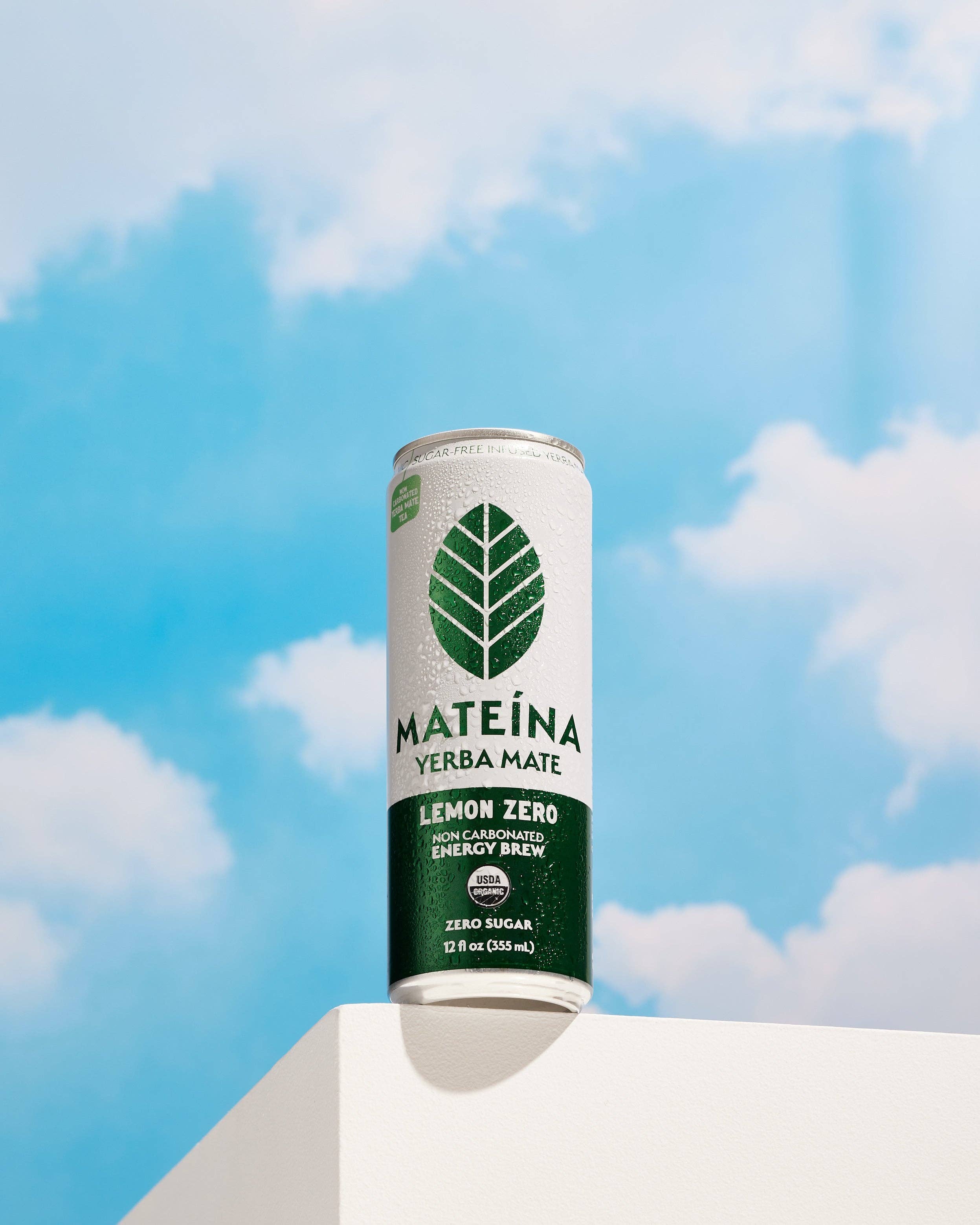 Mateina - Wholesale Sports/Energy Drink - Energy Brew - Lemon Zero | Case of 12 (50% off!)1