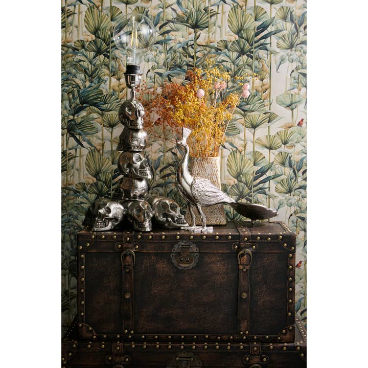 Paradox Collections - Wholesale Accent/desk lamp - Skulls Stacked Table Lamp1