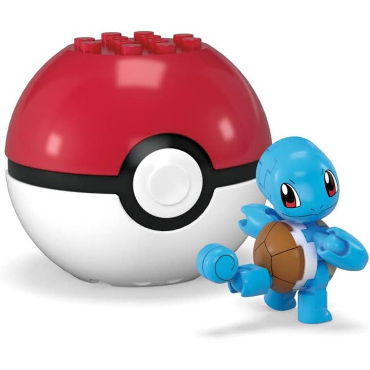 Pokemon Mega Construx Evergreen Poké Bold Squirtle Blå for engroshandel hos Auction Clearance